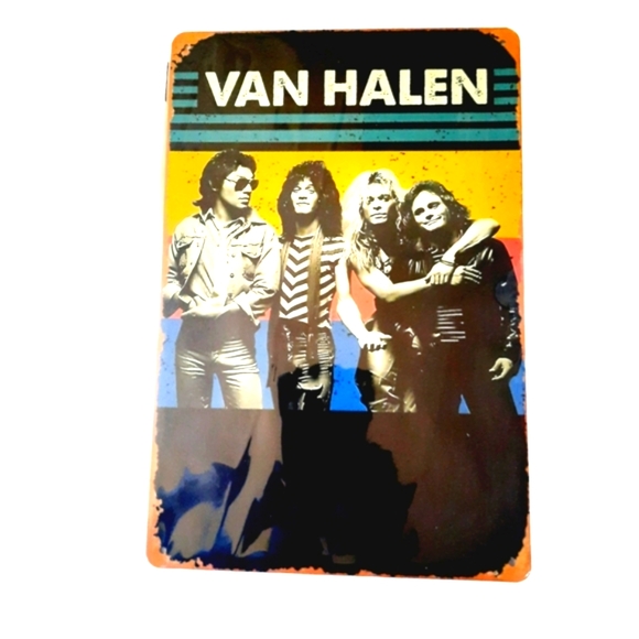 🤘NEW! 🎸#Van Halen - metal art #Rock 'n Roll #Pasadena. Cali #Eddie - Picture 1 of 3